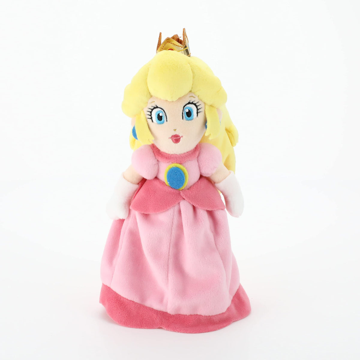 Little Buddy Super Mario All Star Collection Princess Peach Plüschfigur, 25,4 cm, Kuscheltier zum Sammeln