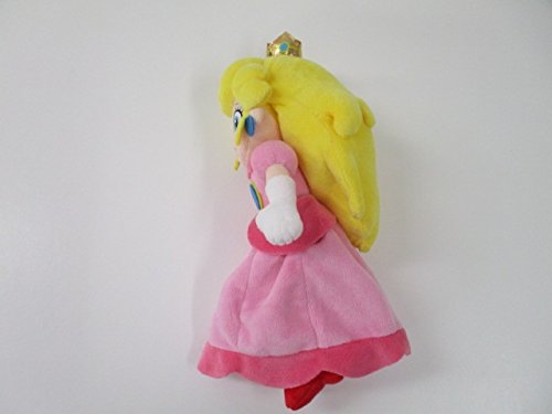 Little Buddy Super Mario All Star Collection Princess Peach Plüschfigur, 25,4 cm, Kuscheltier zum Sammeln